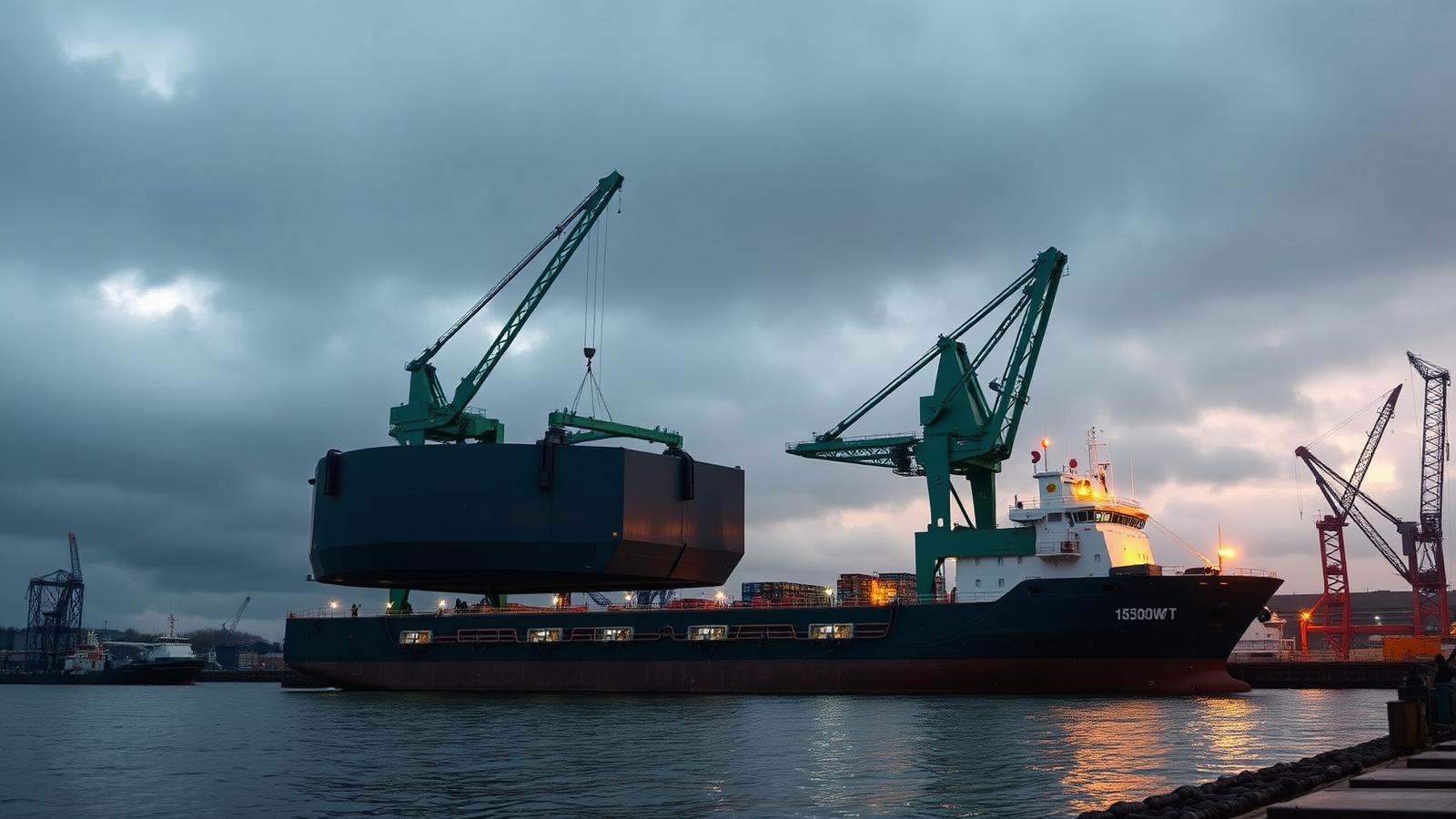 Heavy Lifter — 17,000 DWT MPP Heavy Lift — Multi Purpose Project Carrier for sale