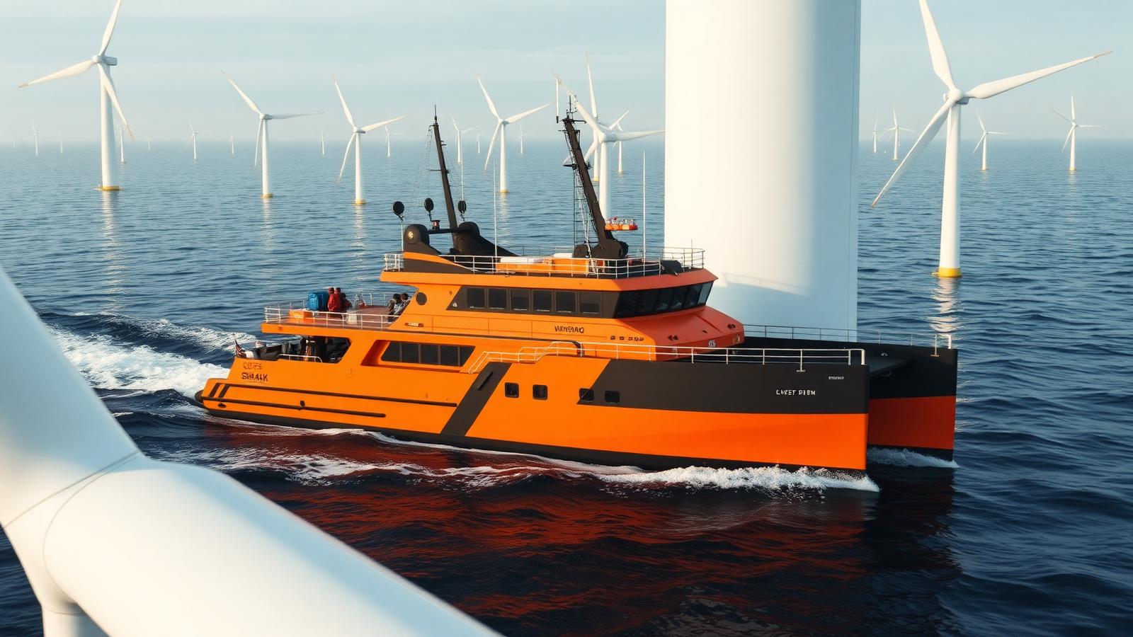Windrider — 30m Wind Farm CTV — Crew Transfer Vessel for sale