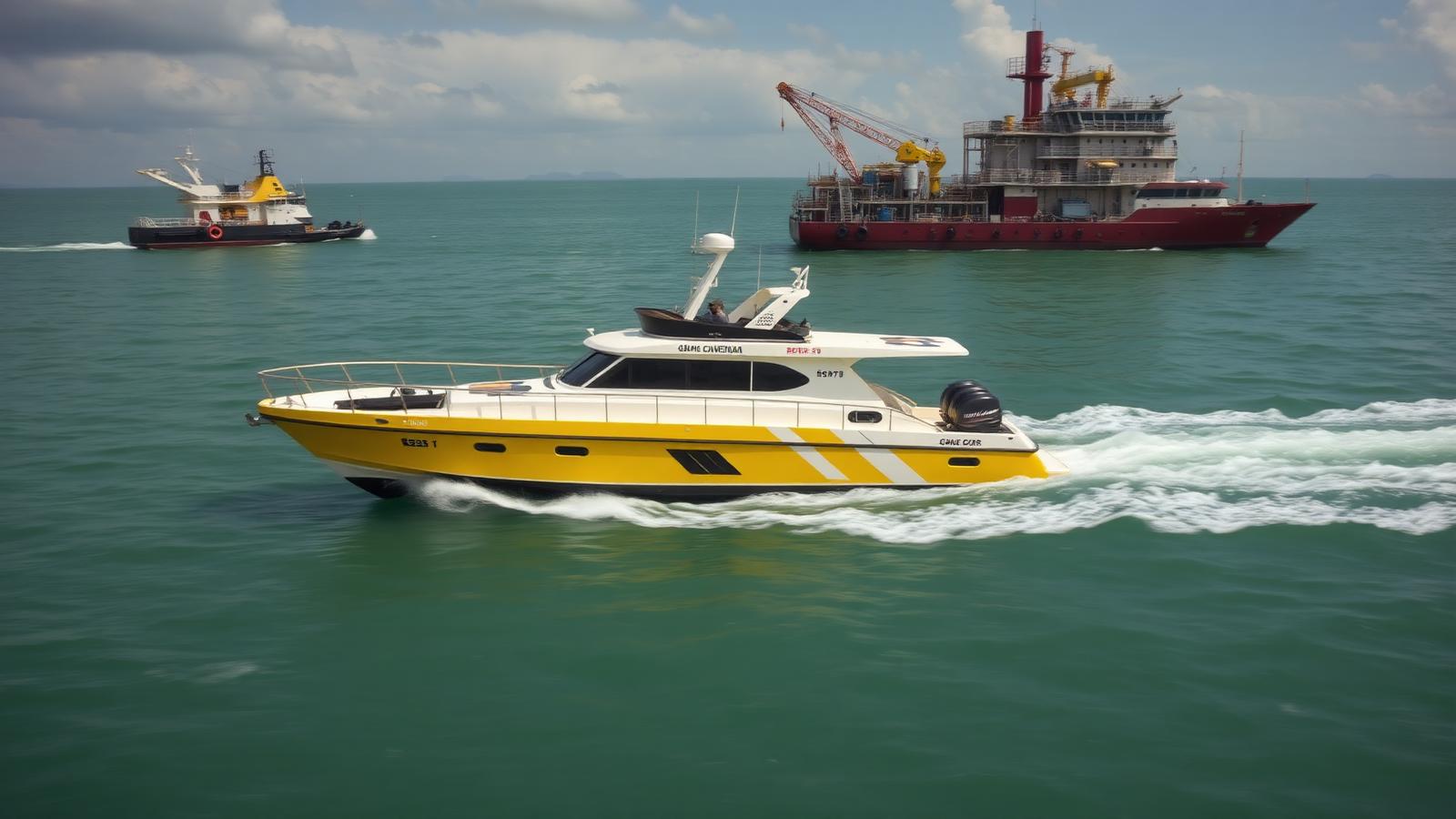 Swift — 40m Fast Crew Boat — view 1