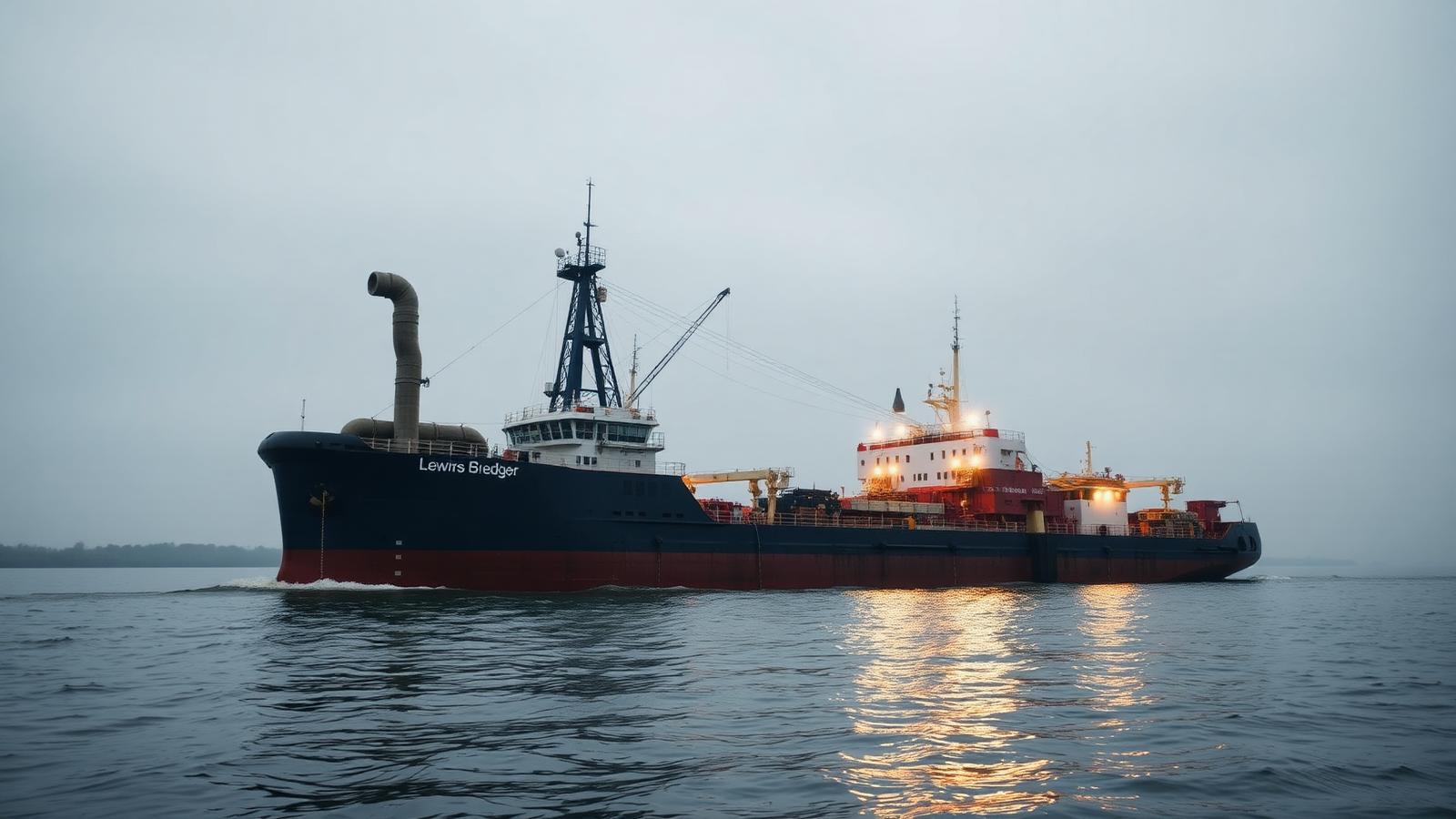 Delta — 4,500 m3 Trailing Suction Hopper Dredger — TSHD for sale